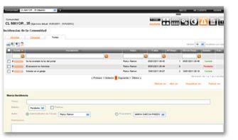 incidencias propietarios comunidad online administrador fincas
